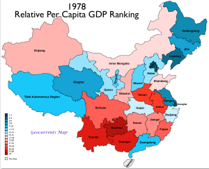 Regional Trends in Chinese Economic Development - GeoCurrents
