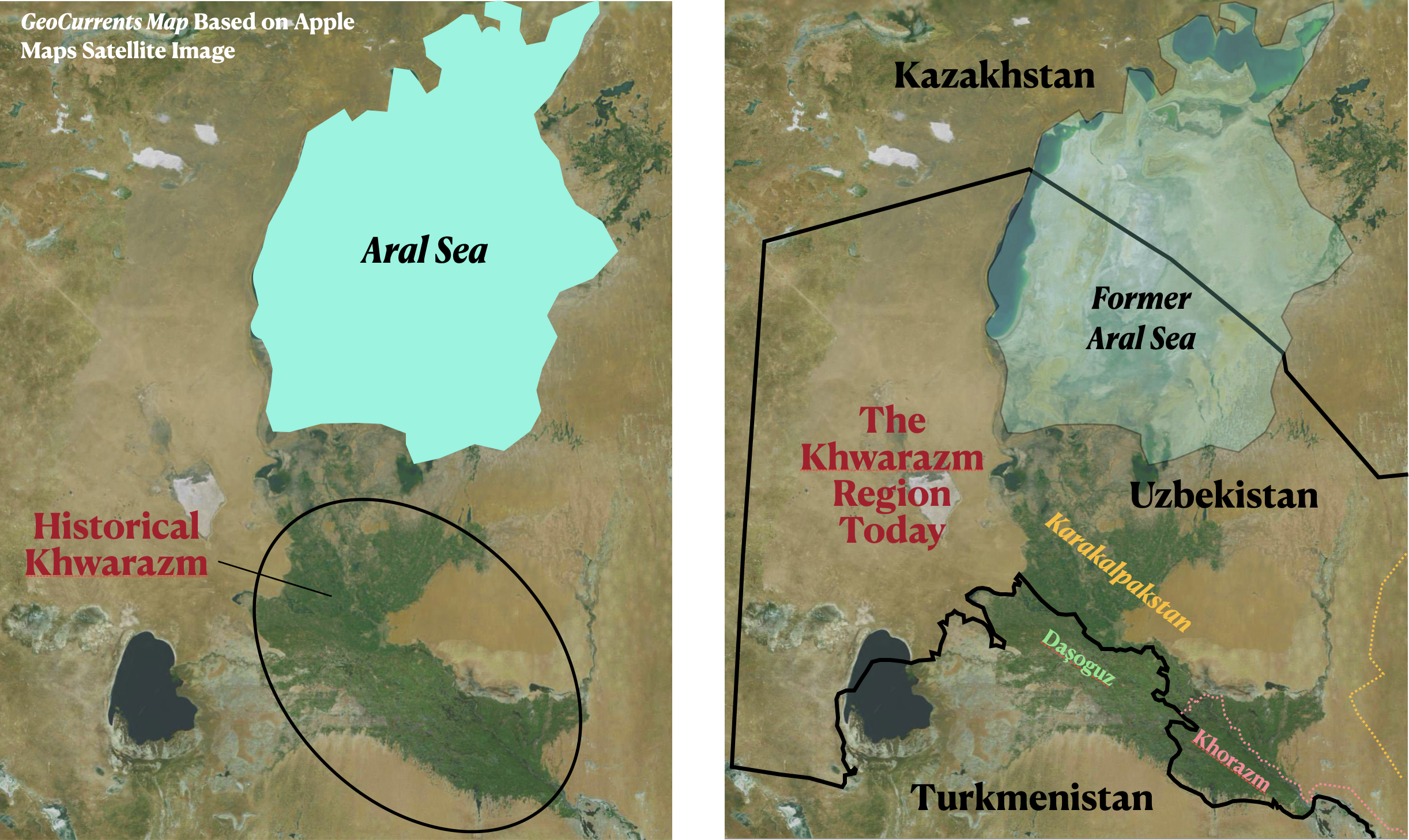 Where Is Khwarazm Located in the Current Geopolitical Framework & How Did It Get There?