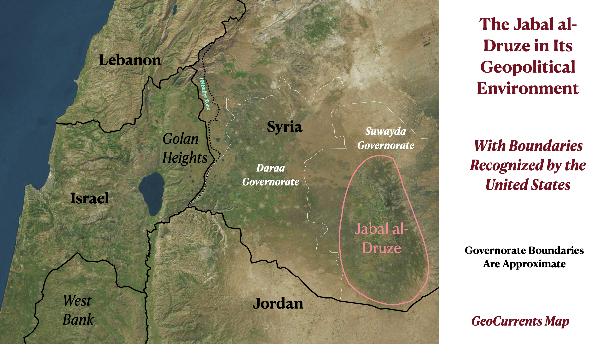 Could a Druze State Be Emerging in Southern Syria? If So, What Would It Encompass?